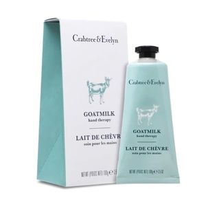 Crabtree & Evelyn Goat Milk Hand Therapy Cream 3.5 oz Moisturizer for Dry Skin